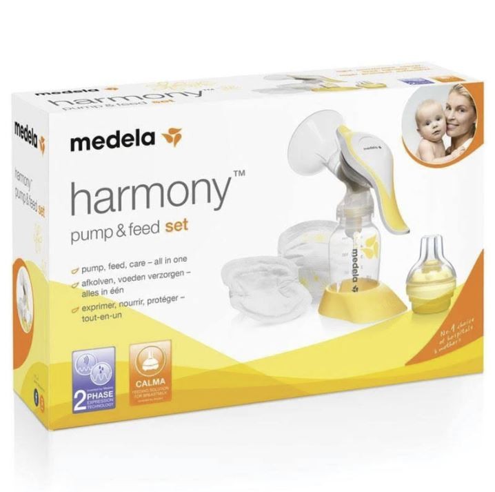 MEDELA Sacaleches Manual Harmony Pump & Feed-1