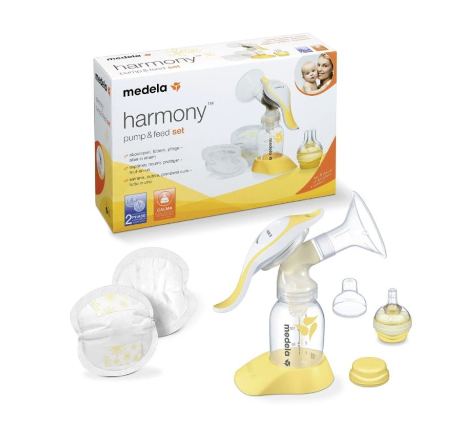MEDELA Sacaleches Manual Harmony Pump & Feed-2