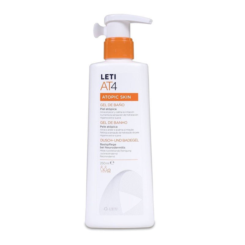 LETI AT4 Gel de Baño Piel Atópica 250ml-1