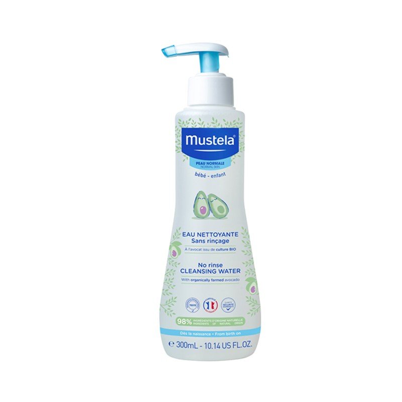 MUSTELA Agua Limpiadora Sin Aclarado 300ml-1