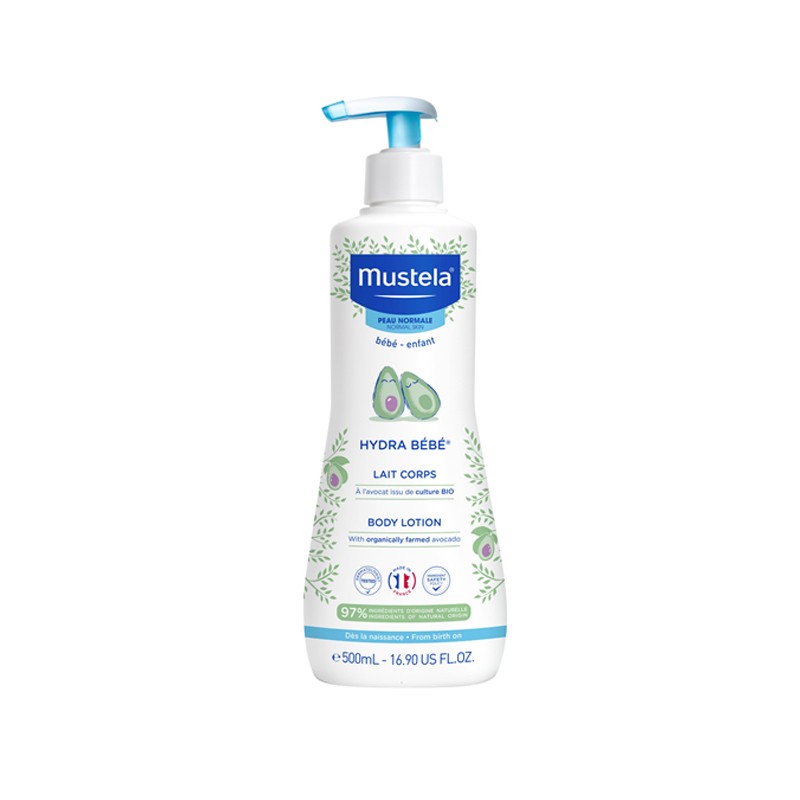 MUSTELA Hydra Bebé Leche Corporal 500ml-1