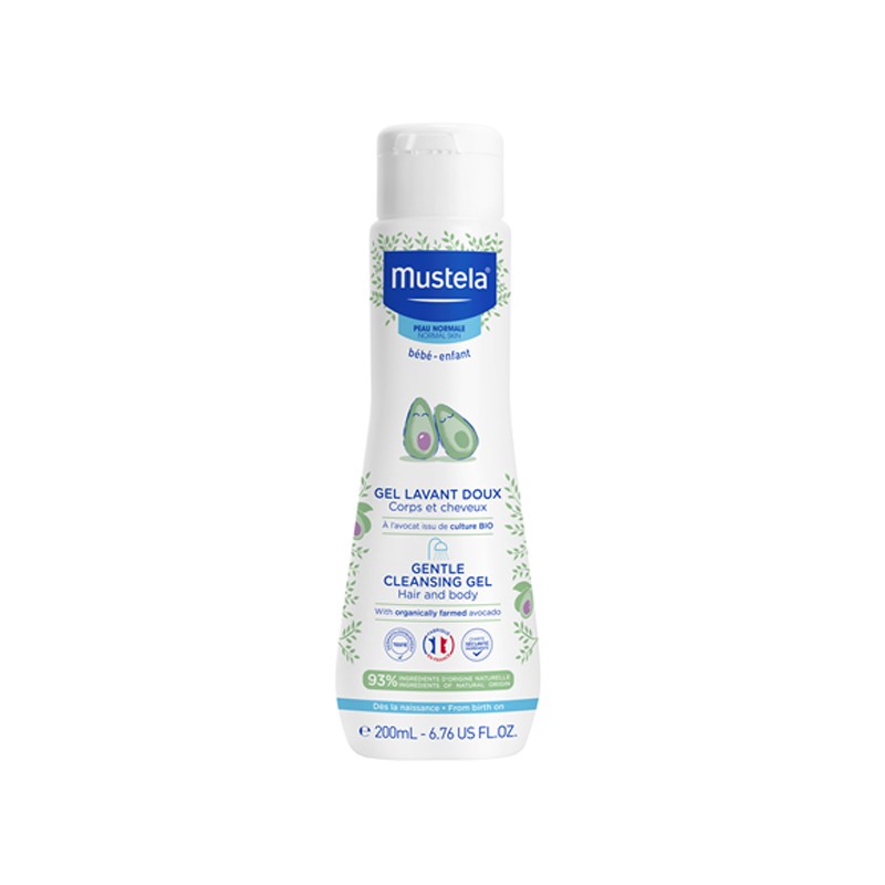 MUSTELA Gel de Baño Suave Dermolimpiador 200ml-1