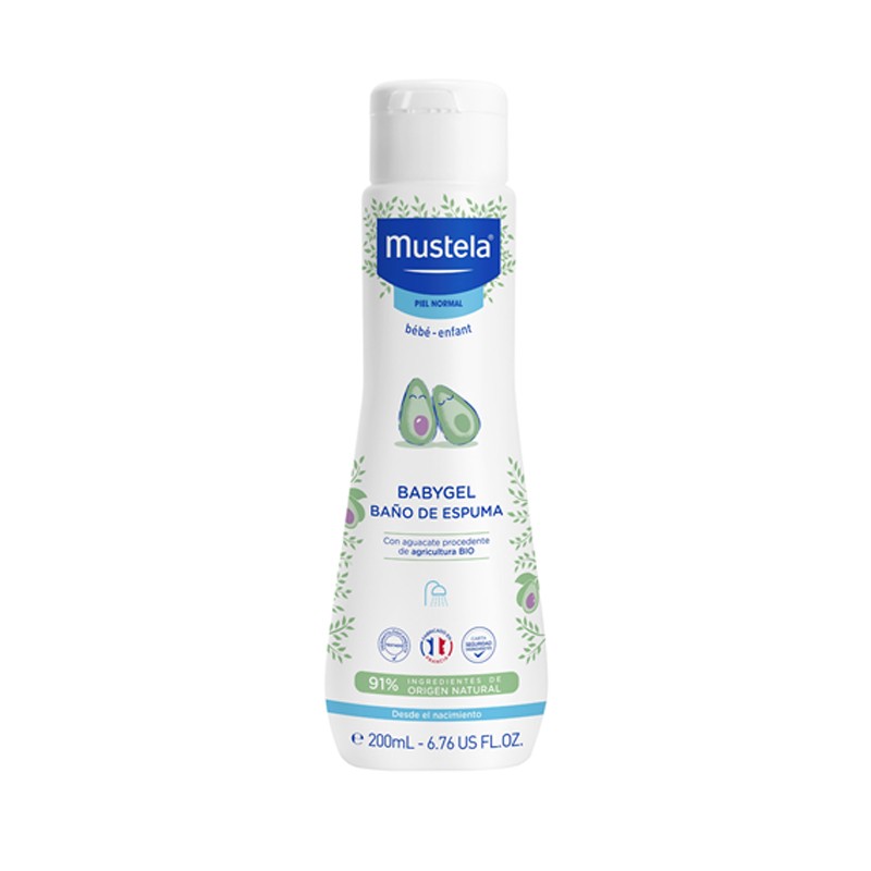MUSTELA Babygel Baño de Espuma 200ml-1