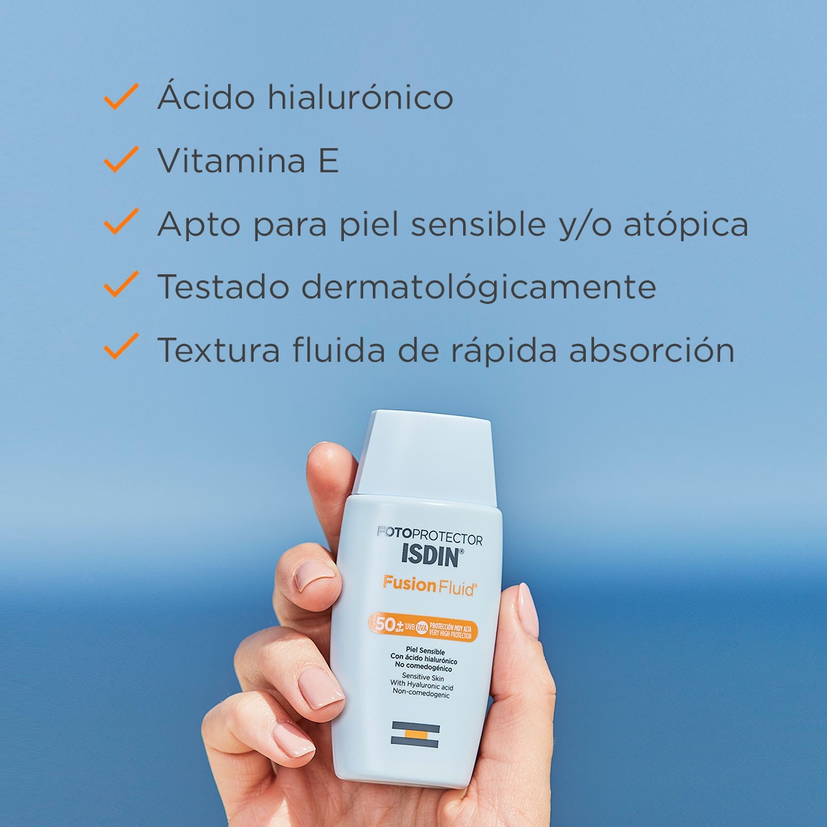 ISDIN Fotoprotector Fusion Fluid SPF 50+ 50ml-6