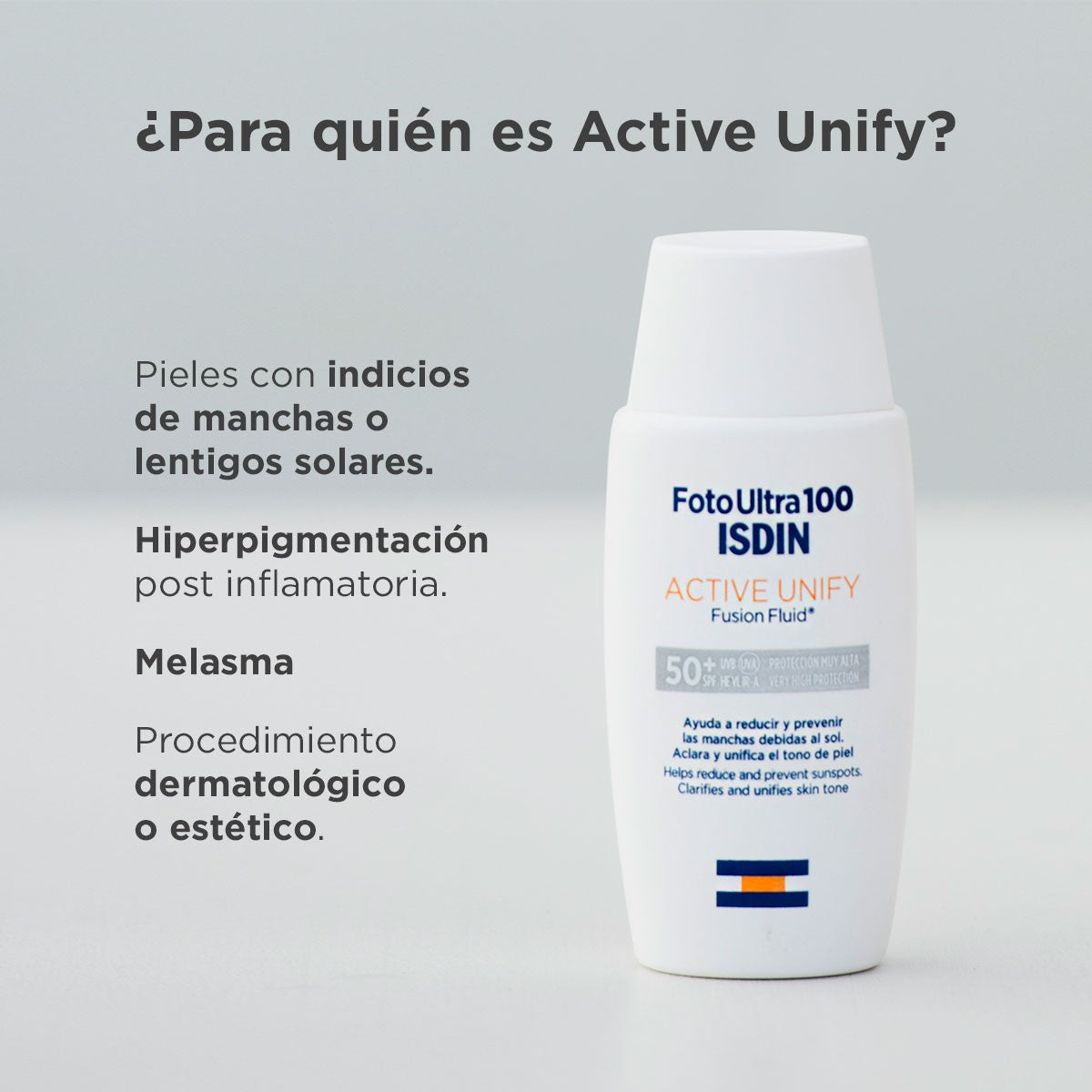 ISDIN Fotoultra 100 Active Unify Despigmentante (SPF 50+) 50ml-4