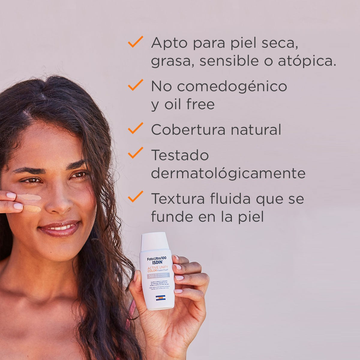 ISDIN Foto Ultra 100 Active Unify Color Despigmentante (SPF50+) 50ml-5