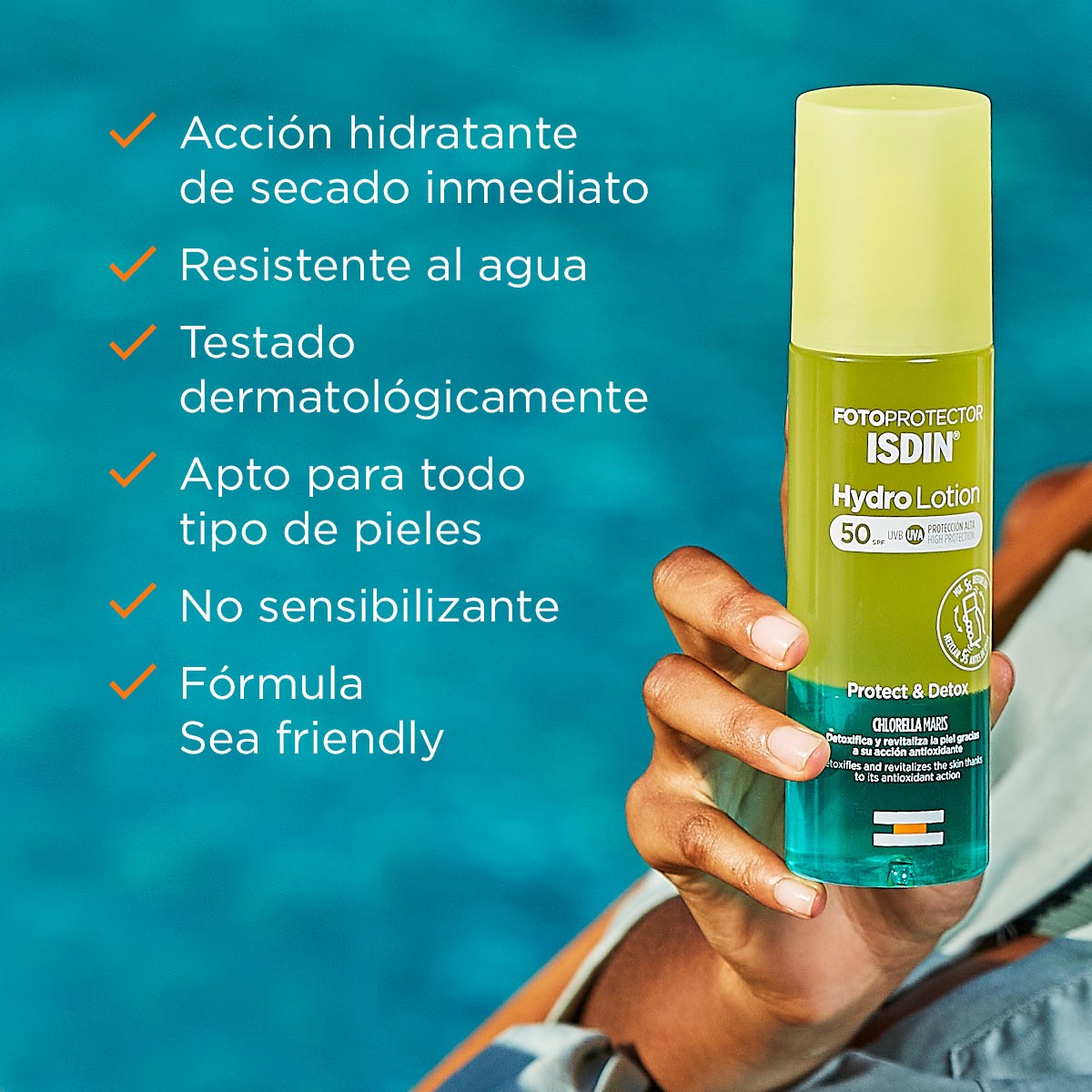 ISDIN Fotoprotector HydroLotion SPF 50+ 200ml-4