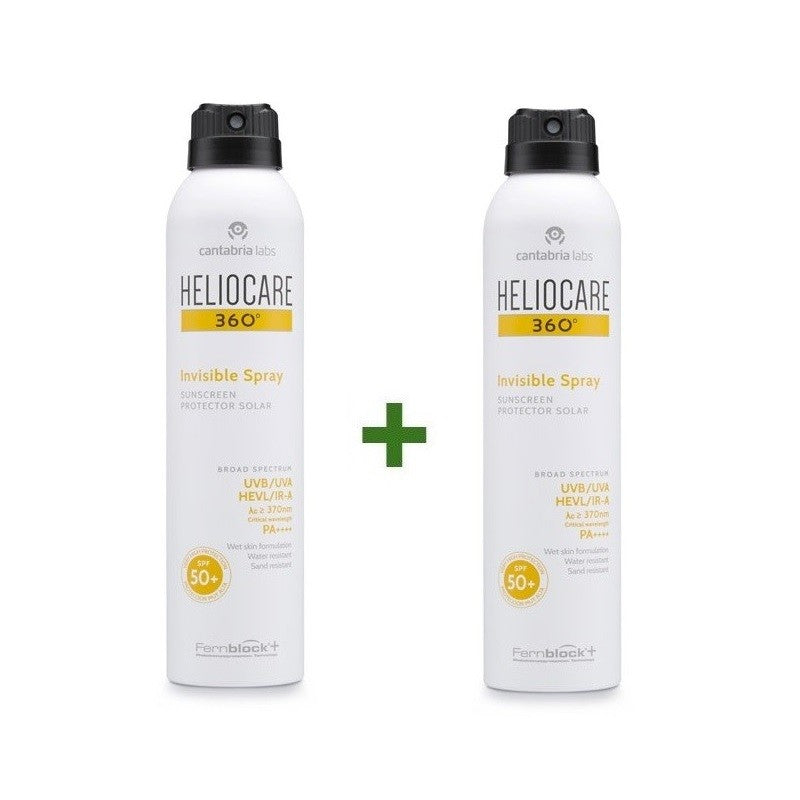 HELIOCARE 360º DUPLO Spray Invisible SPF50 (2x200ml)-2