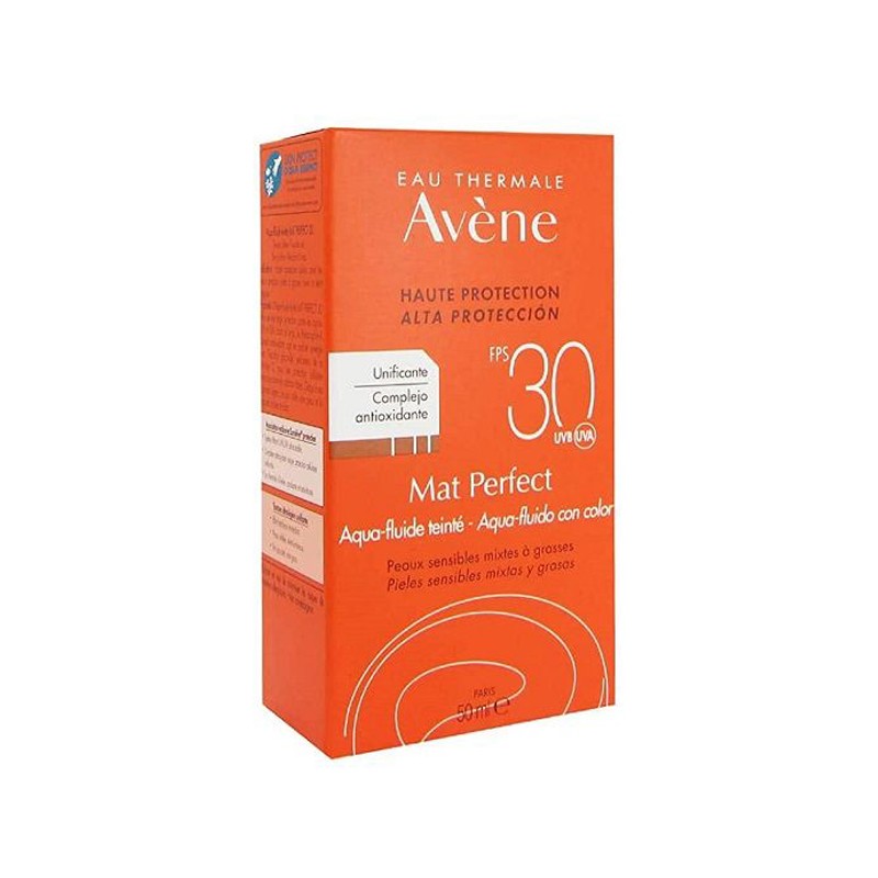 AVENE Mat Perfect Aqua-Fluido con Color SPF 30 50ml-2