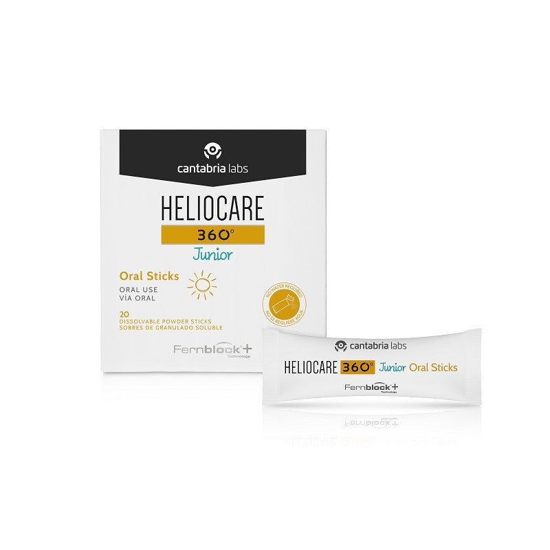 Heliocare 360º Junior Oral Sticks 20 Sobres Granulados-1