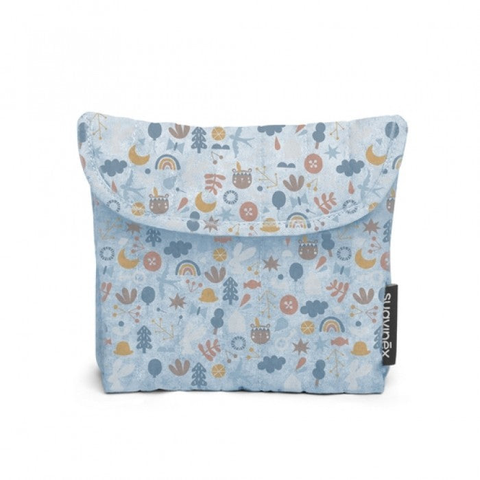 SUAVINEX Neceser de Viaje de Tela Azul Baby Care Essentials Set-3