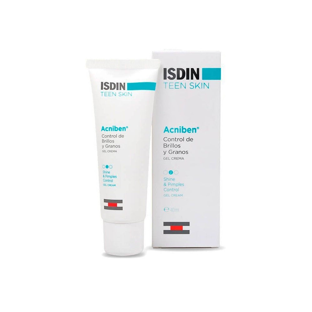 ISDIN ACNIBEN Gel Crema Control de Brillos y Granos 40ml-2