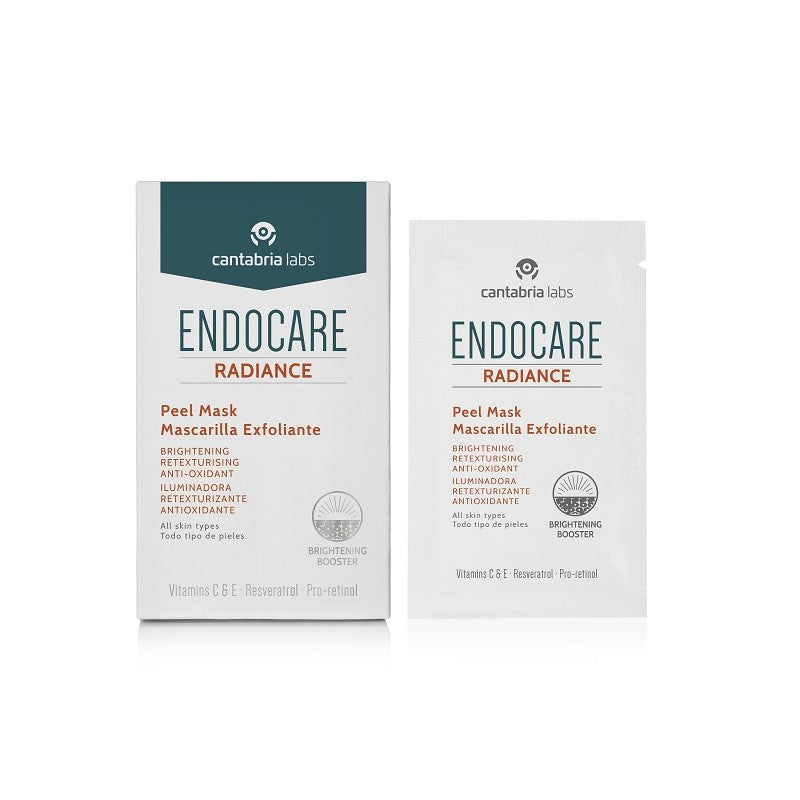 ENDOCARE Radiance Peel Mask Mascarilla Exfoliante 5 sobres 6ml-2