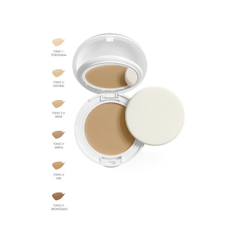 Avène Couvrance Base de Maquillaje Compacta Arena 1.2 Mate SPF 30-3