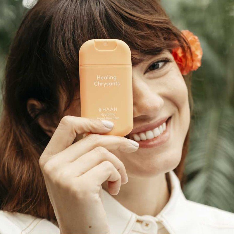 HAAN Higienizante de Manos Recargable Fragancia a Crisantemos 30ml-2