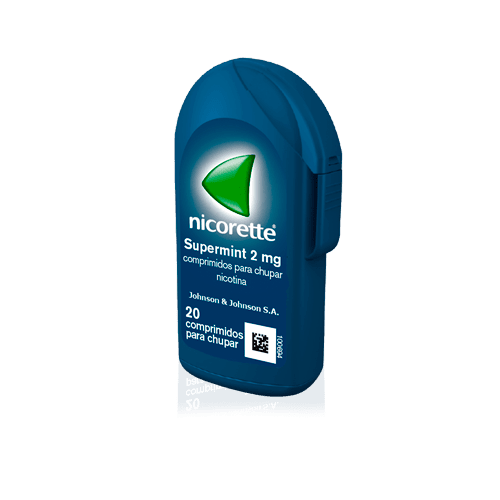 NICORETTE Supermint 2mg 20 Comprimidos para Chupar-1