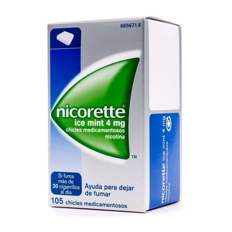 NICORETTE Ice Mint 4mg 105 Chicles-1