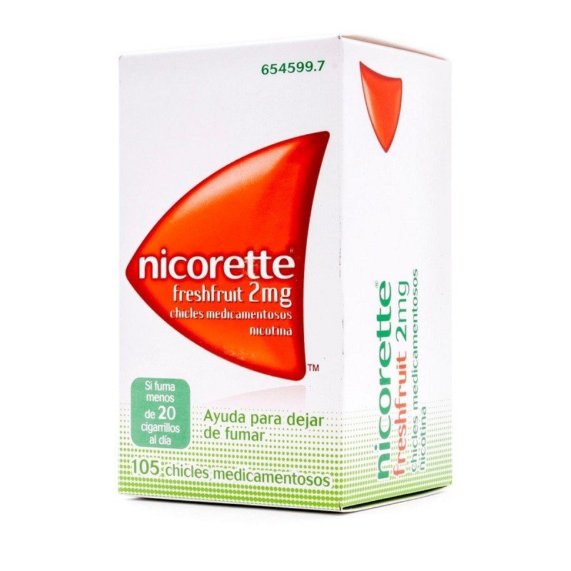 NICORETTE Fresh Fruit 2mg 105 Chicles-1