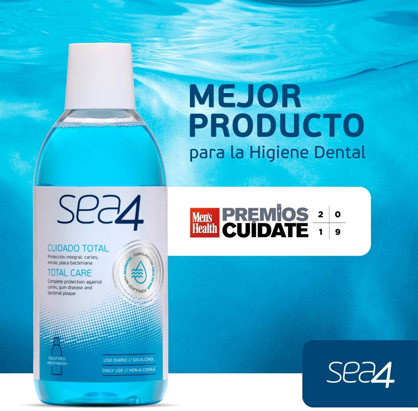 SEA4 Colutorio Cuidado Total 500ml-4