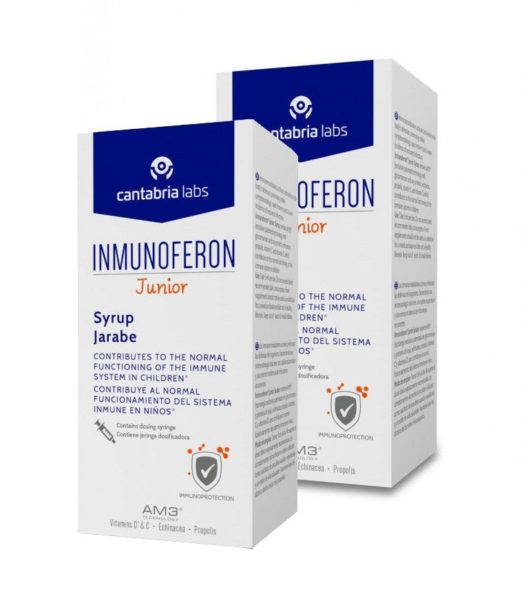 INMUNOFERON Junior Jarabe DUPLO 2x150ml-2