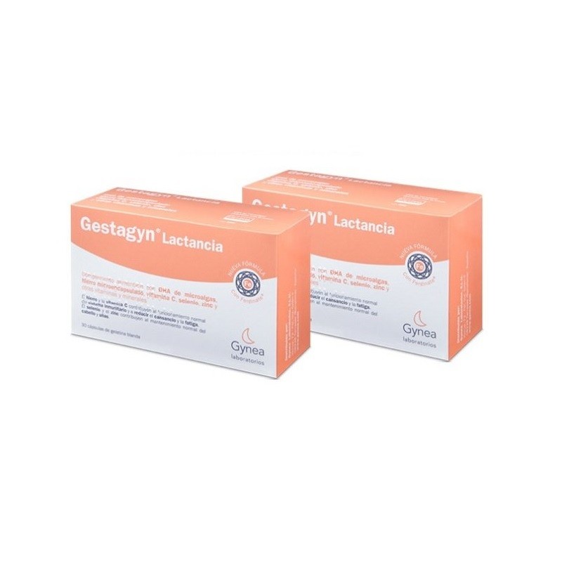 GESTAGYN Lactancia Pack duplo en Oferta 2x30 Cápsulas-1