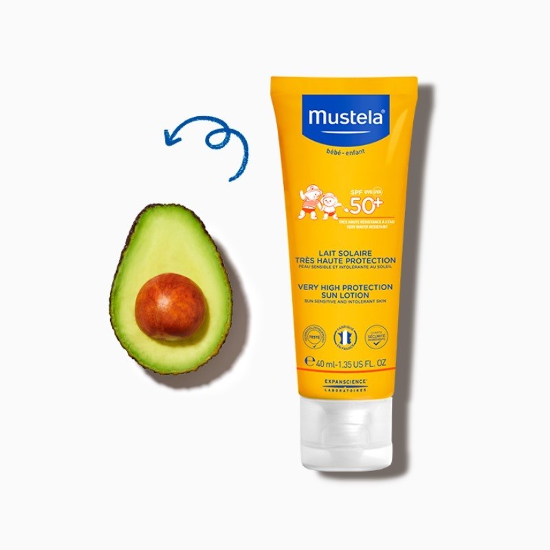 MUSTELA Spray Solar Bebés SPF50 (200ml) + Crema Solar Facial SPF50+ (40ml)-7