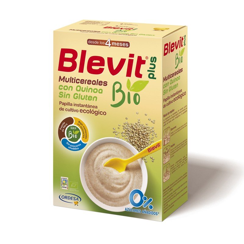 BLEVIT Plus Bio Multicereales Quinoa sin Gluten 250gr-1
