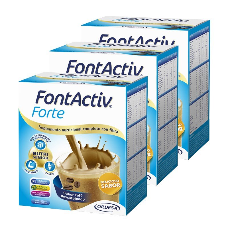 FONTACTIV Forte Café TRIPLO 3x14 Sobres-1