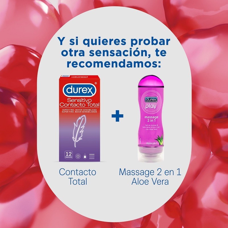 DUREX Preservativo Sensitivo Contacto Total 6 unidades-4