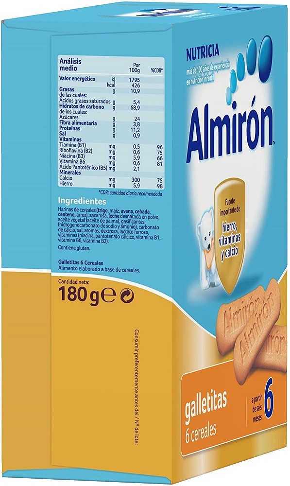 ALMIRÓN Galletas 6 Cereales 180g-4