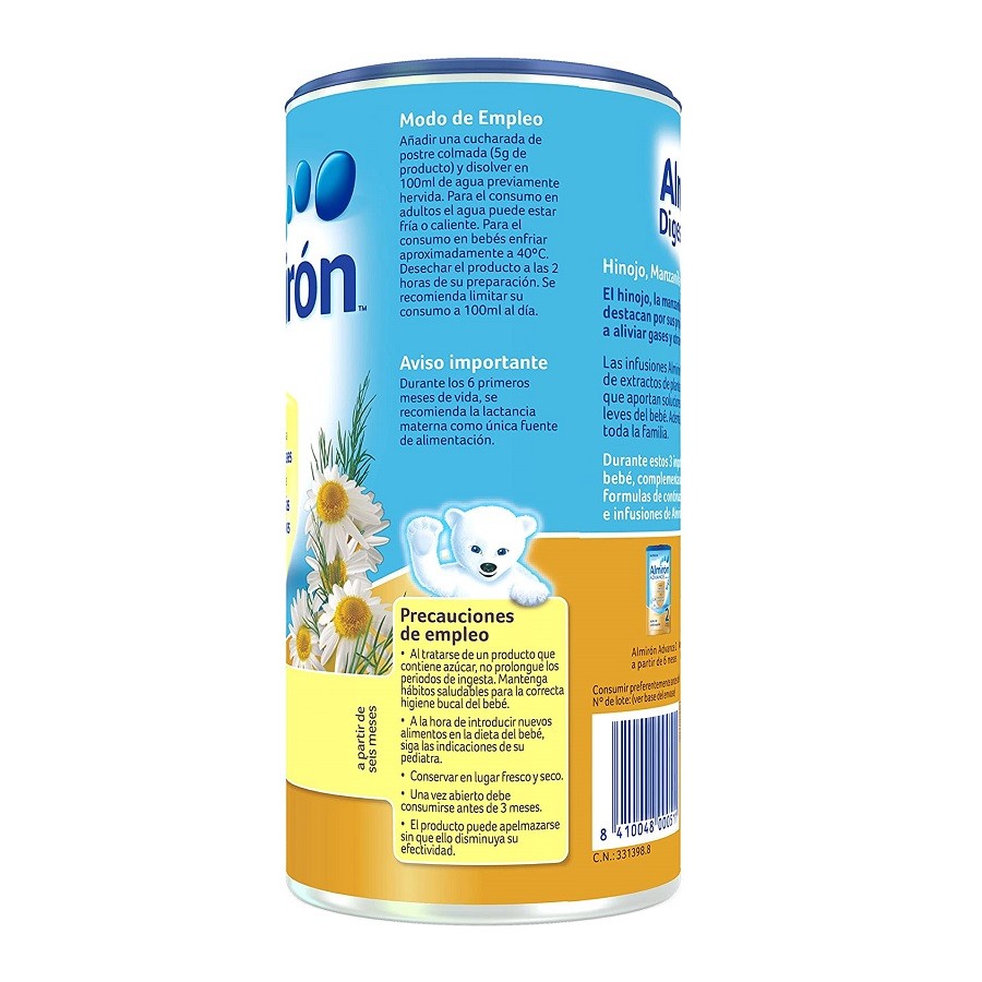 ALMIRON Digest Infusión Instantánea para Bebés 200g-2