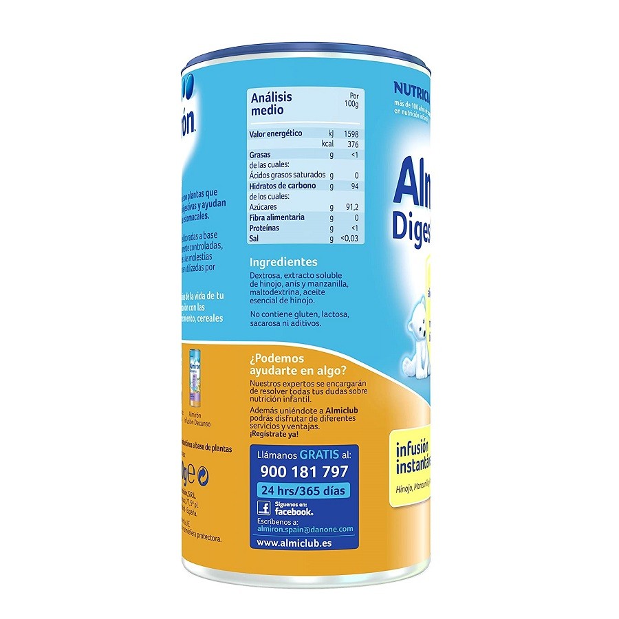 ALMIRON Digest Infusión Instantánea para Bebés 200g-4