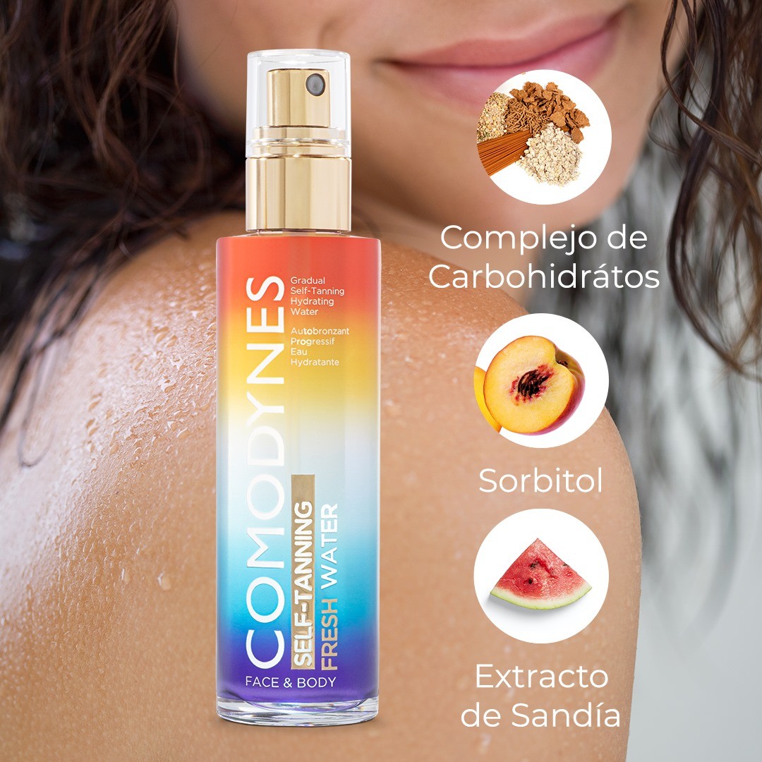 COMODYNES Autobronceador Fresh Water 100ml-2