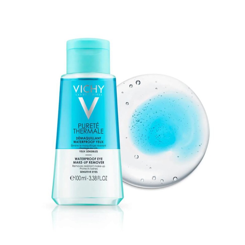 VICHY Pureté Thermale Desmaquillante Ojos Bifásico Waterproof 100ml-3