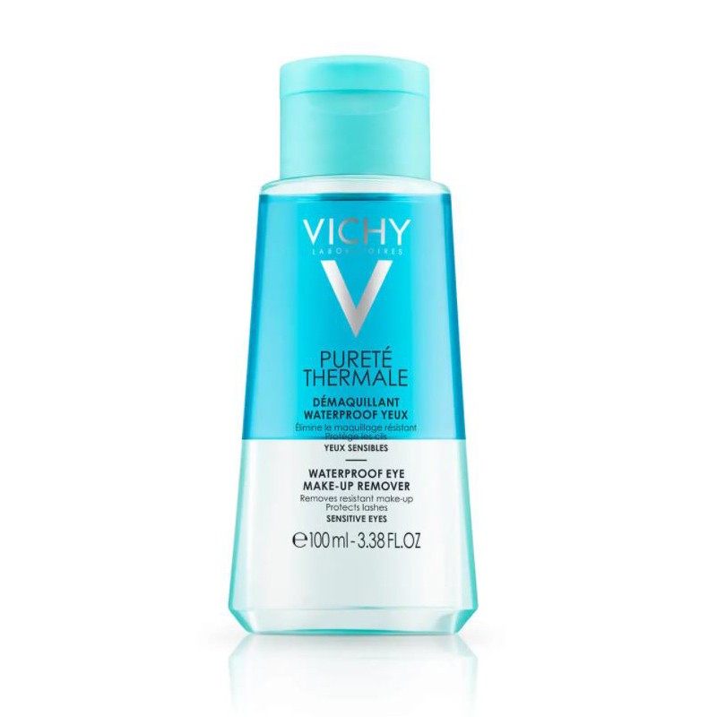 VICHY Pureté Thermale Desmaquillante Ojos Bifásico Waterproof 100ml-2