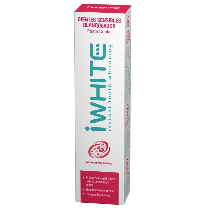 iWHITE Pasta Dental Blanqueador Dientes Sensibles 75ml-1