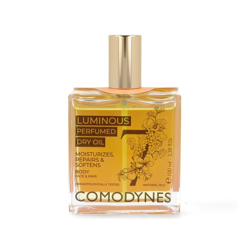 COMODYNES Aceite Seco Iluminador Capilar y Corporal Perfumado 100ml-1