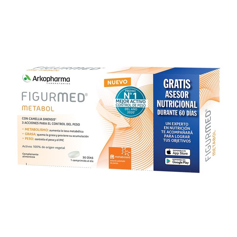 FIGURMED Metabol Arkopharma 30 Comprimidos-1