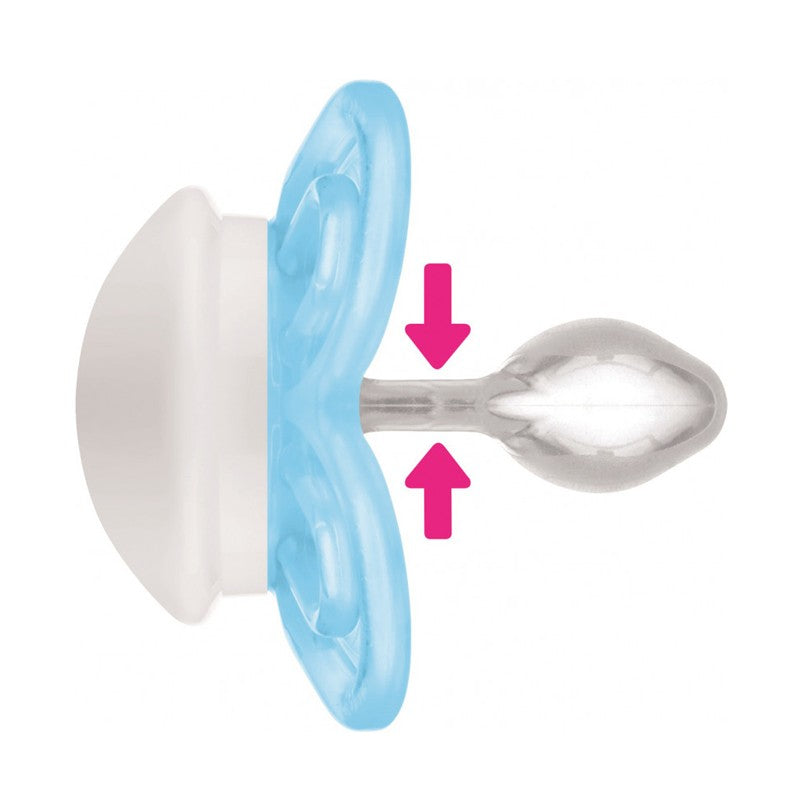 MAM Chupete Perfect Silicona +0M (Ratita Rosa)-3
