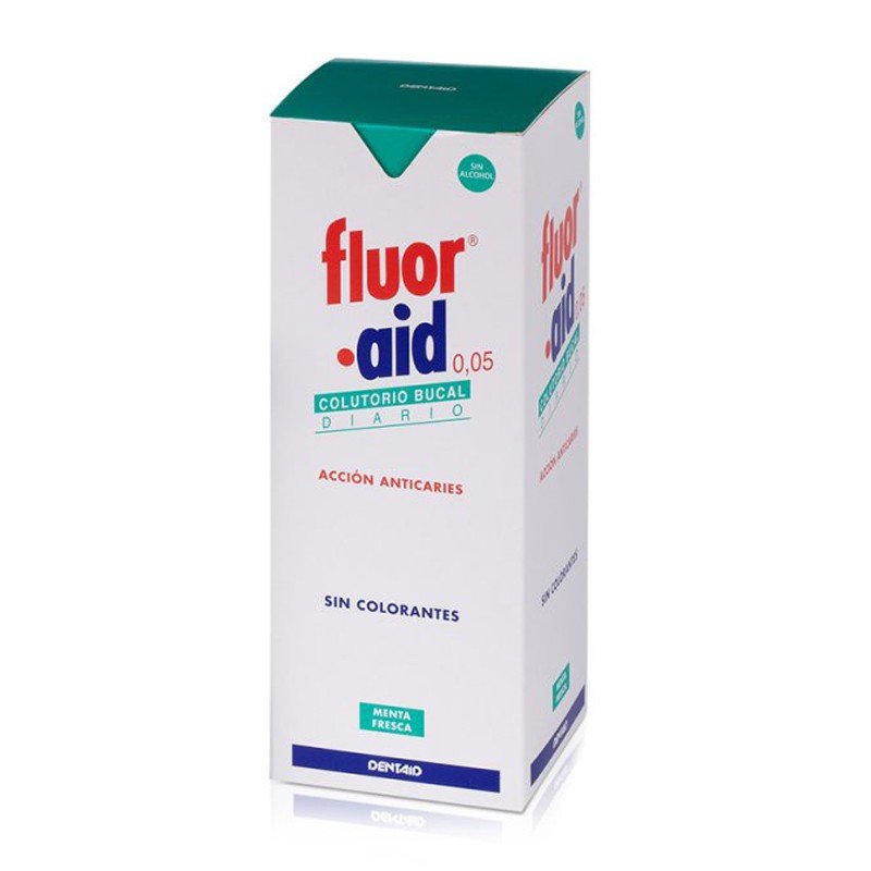 FLUOR AID 0,05 Colutorio Diario Anticaries 500ml-2