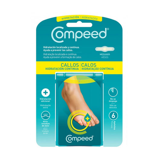 COMPEED Callos Hidratación Continua 6 Apósitos-1