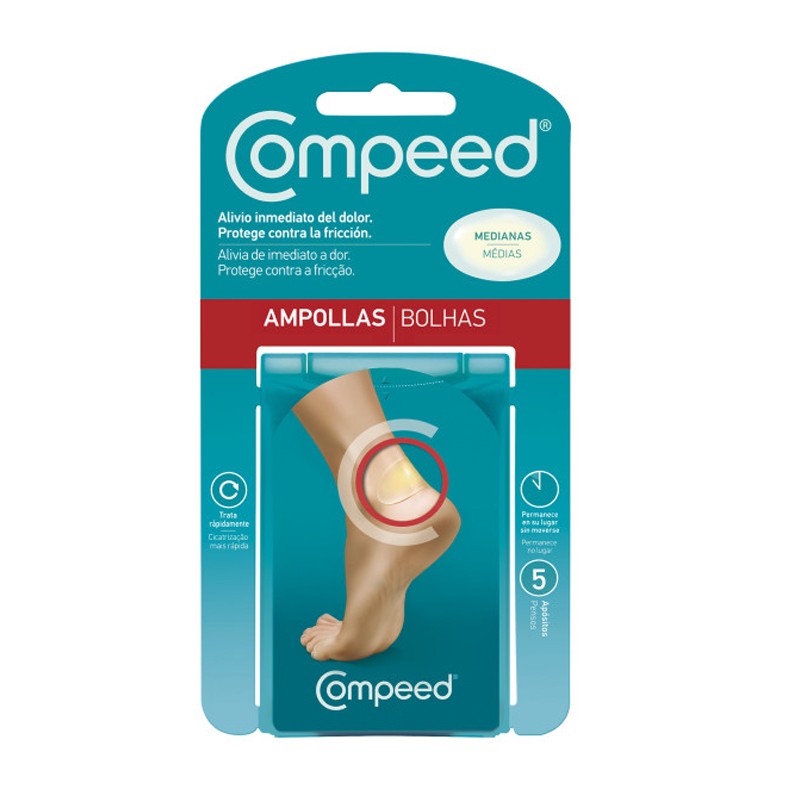 COMPEED Ampollas Medianas 5 Apósitos-1