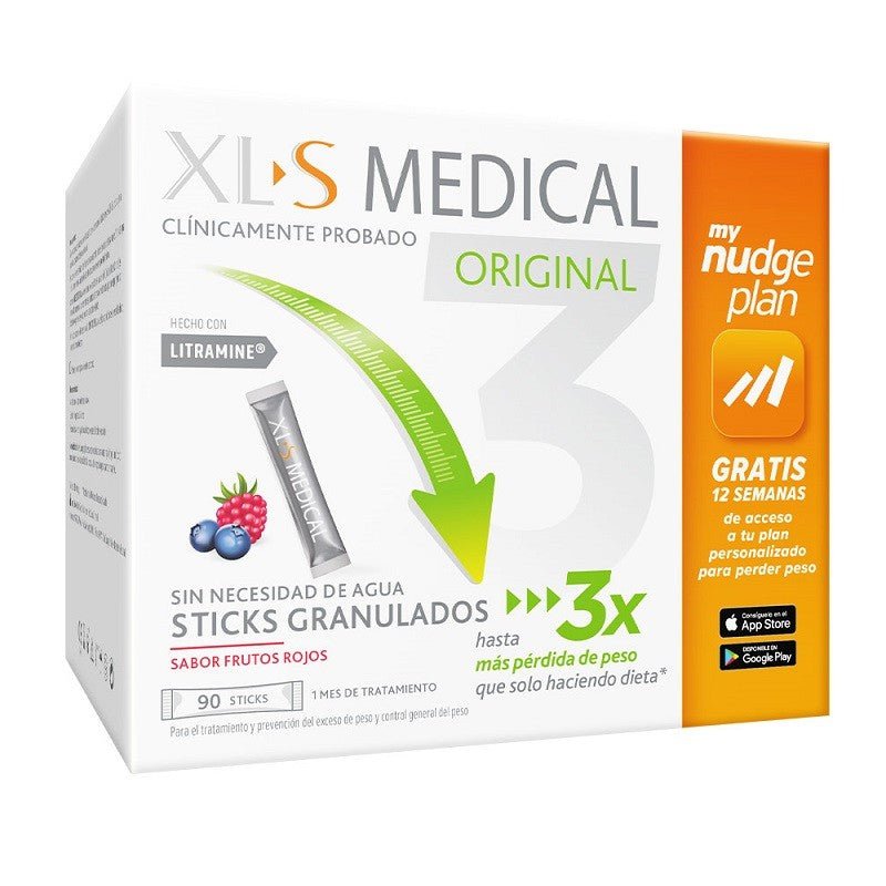 XLS MEDICAL Original 90 Sticks Sabor Frutos Rojos-1