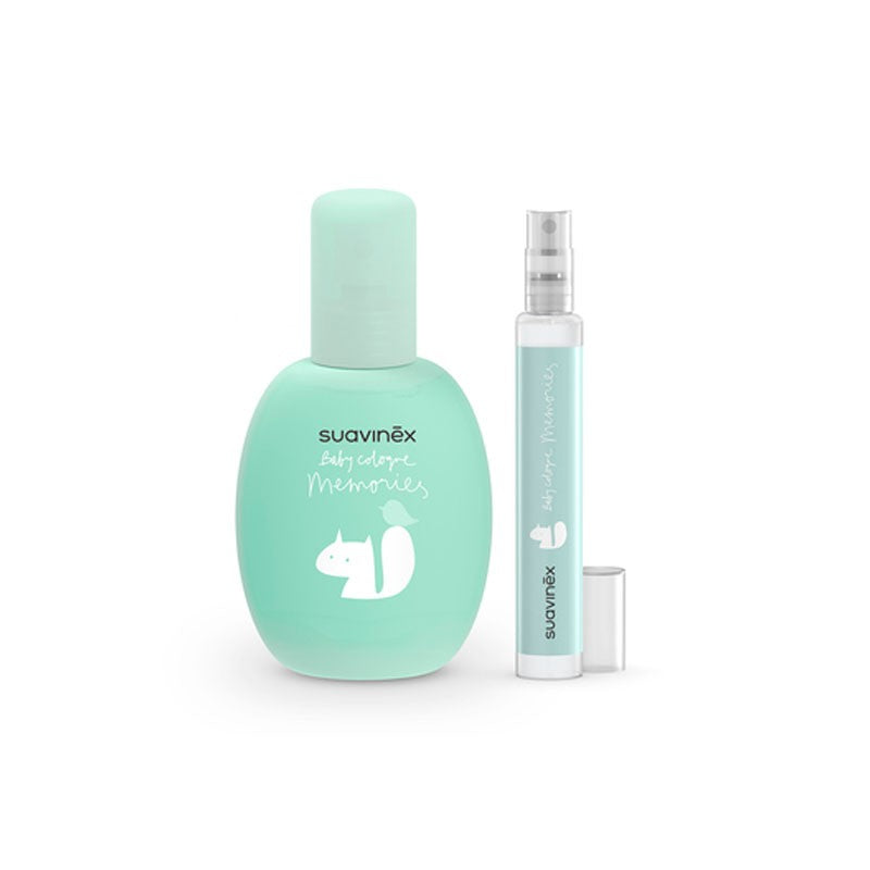 SUAVINEX Memories Chest Étui en métal avec eau de Cologne pour enfants 100+15 ml