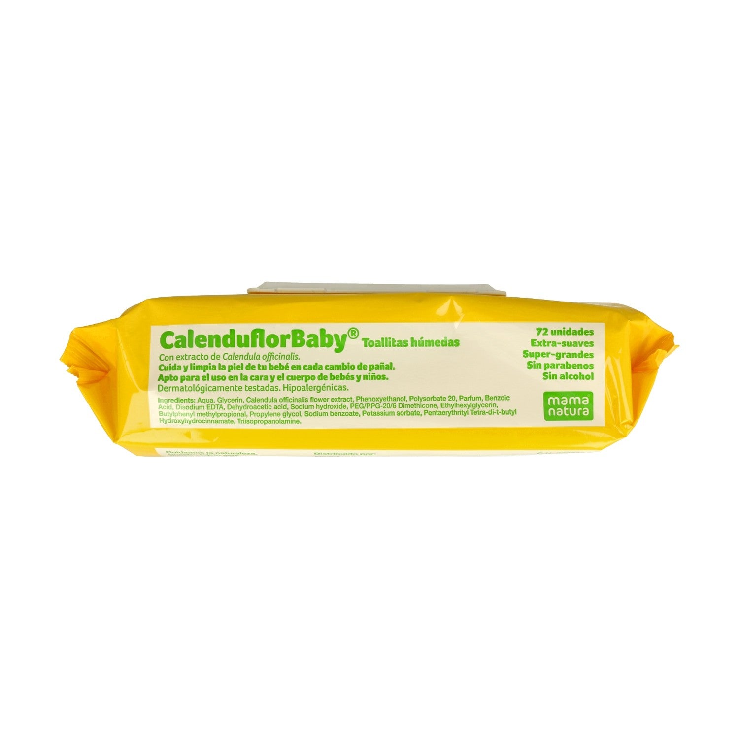 CALENDUFLOR Baby Caléndula Toallitas Húmedas 72uds-2