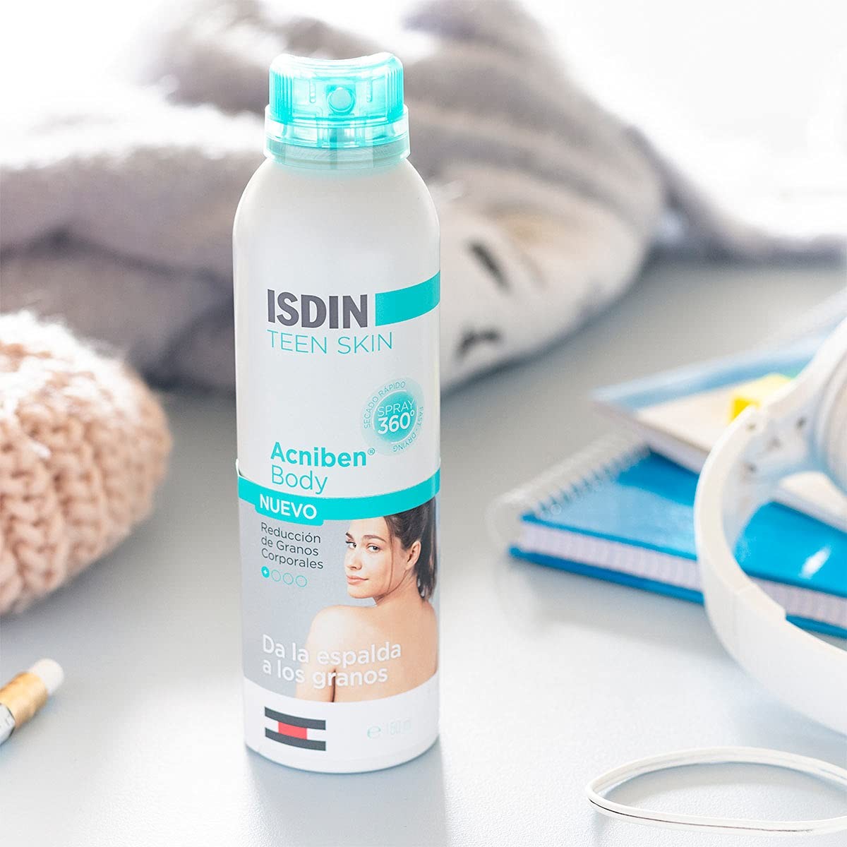 ISDIN Acniben Body Spray Reductor de Granos Corporales 150ml-5