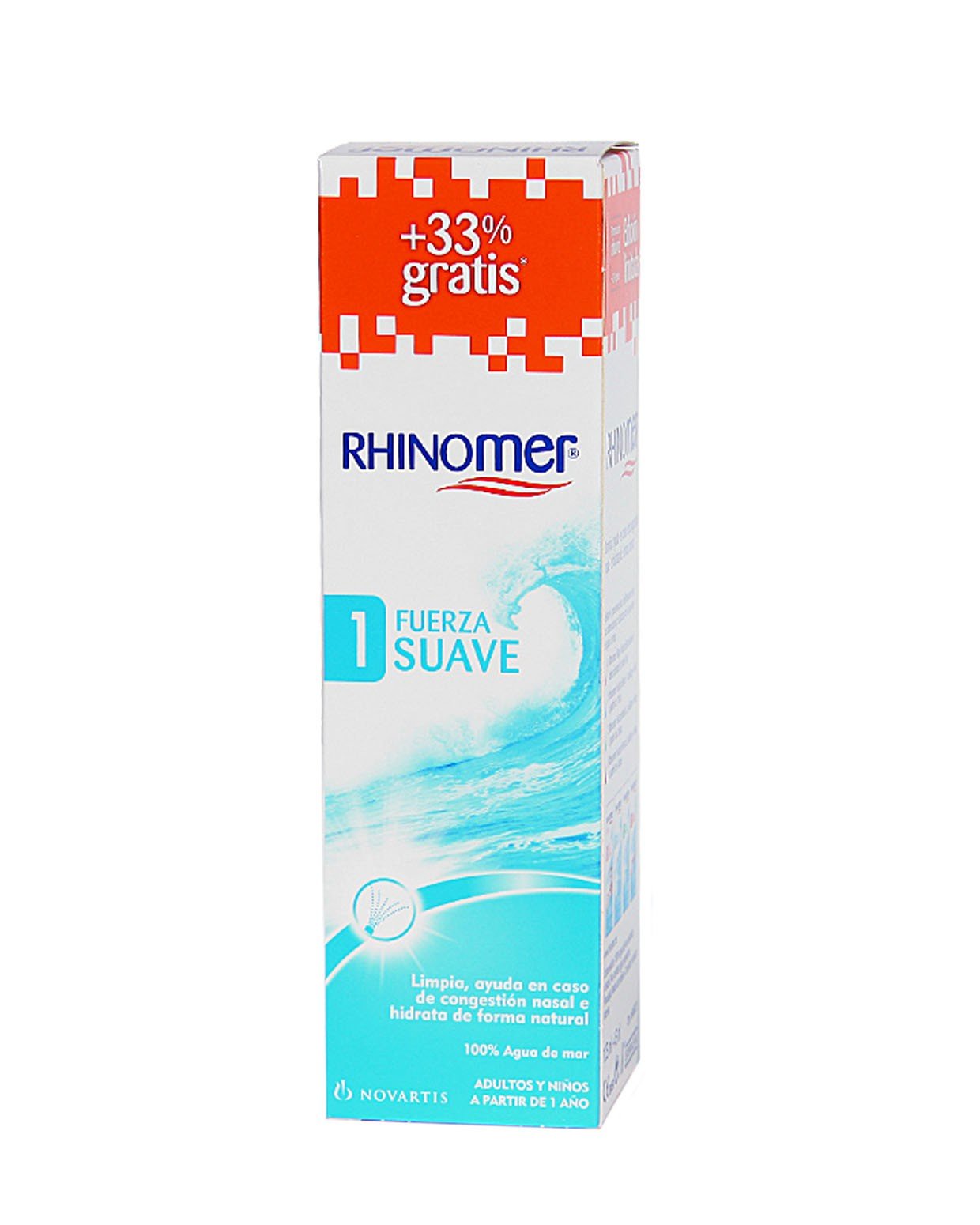 RHINOMER Limpieza Nasal Fuerza 1 180ML-1
