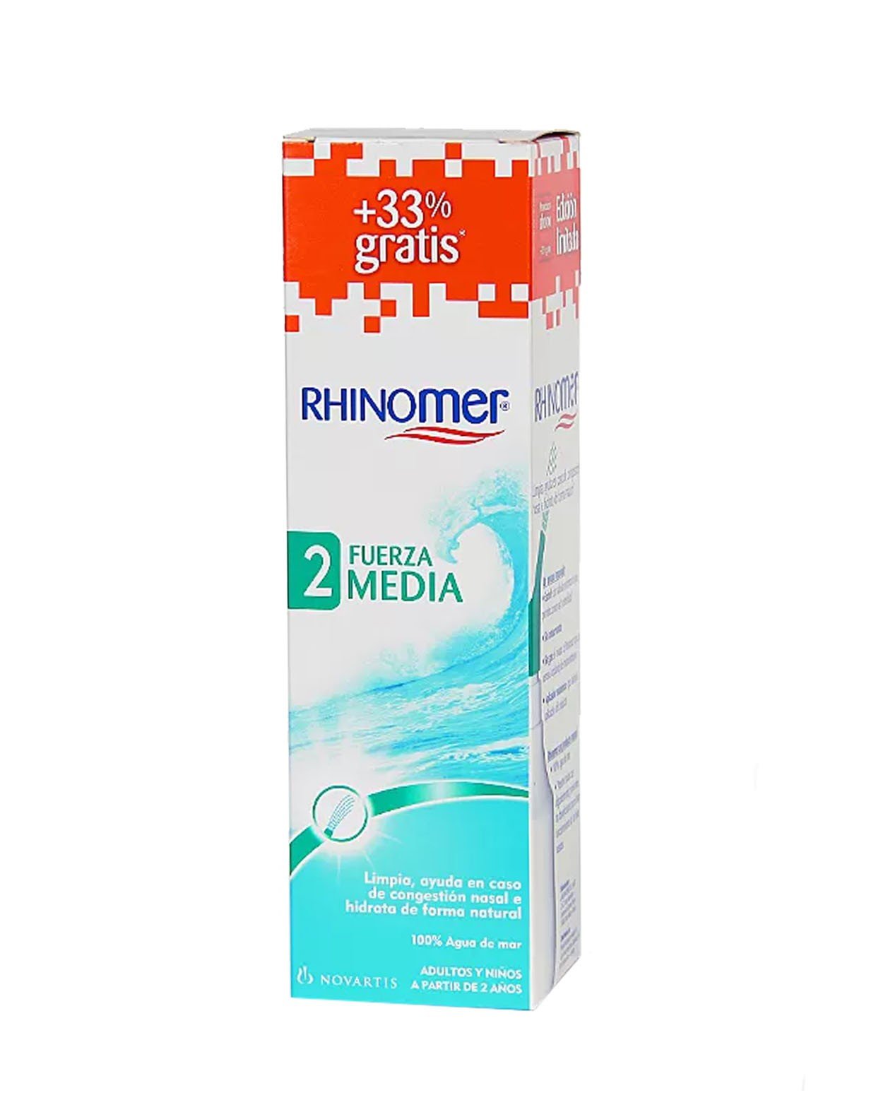 RHINOMER Limpieza Nasal Fuerza 2 180ML-1