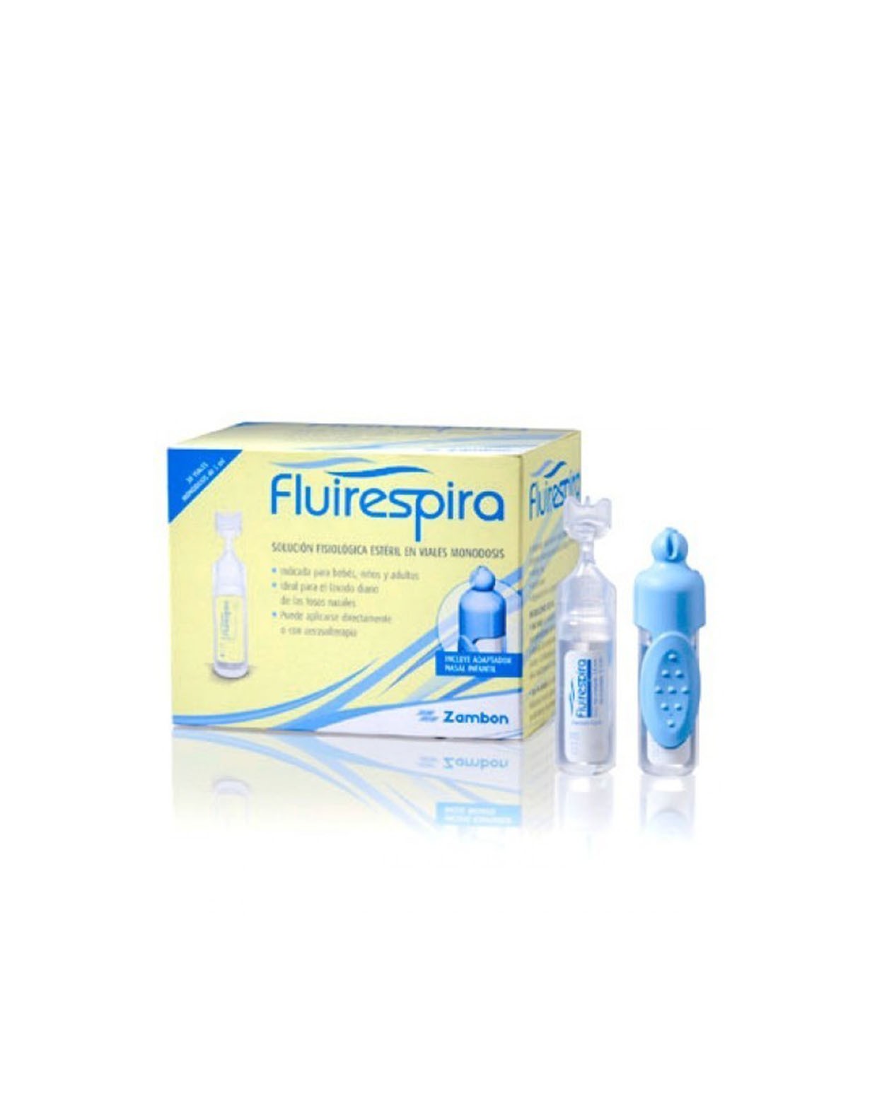 FLUIRESPIRA Solución Fisiológica Estéril Monodosisi 30x5ML-1
