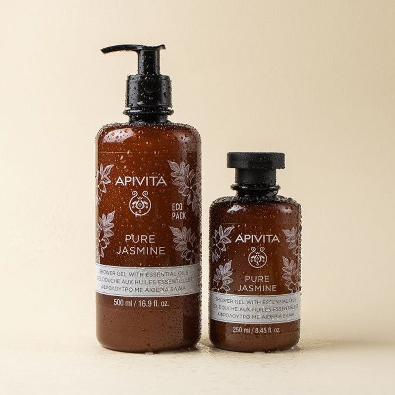 Apivita Gel de Baño Pure Jasmine Ecopack 500 ml-3